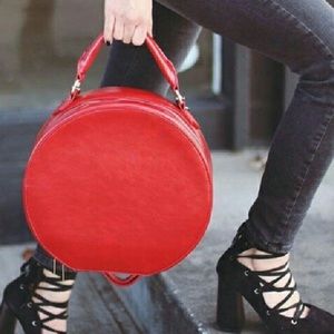 Brand New Red Circle Purse